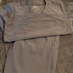 Grey scrubs
